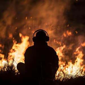 Soothing Embers: Fire Relaxation Glow - Ronnie Relaxation