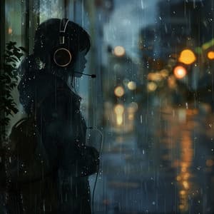 Drizzle's Melody: Gentle Rain Music - Alpha Waves Savasana