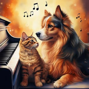 Calming Paws: Piano Music for Pets' Comfort - Calming Piano Music