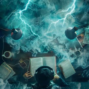 Thunder Focus: Concentration Ambient Tones - Office Background Music Playlists