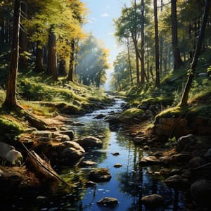 Música Para Aliviar El Estrés: Rapsodia De La Quietud Junto Al Arroyo - Naturaleza épica