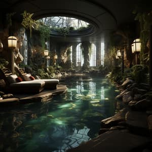 Armonía De Terapia De Masaje: El Toque Relajante De La Lluvia Y El Piano Para Masajes - Cubierto de nubes