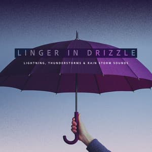 Linger in Drizzle - Lightning, Thunderstorms & Rain Storm Sounds