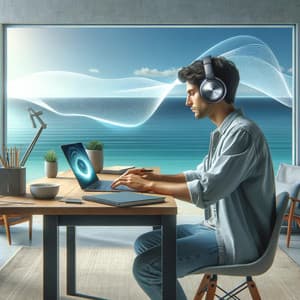 Ocean Focus: Binaural Clarity Waves - b.e. Healing Frequencies