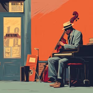 Midnight Cityscape Vibe: Jazz Music Groove - Smooth Morning Jazz