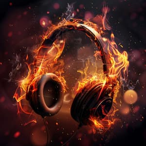 Fire Sound Waves: Heated Musical Flow - Solfeggion Frequencies 528Hz