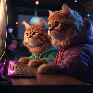 Lofi Serenity for Pets: Gentle Vibes - Chill Hop Lofi Study Beats