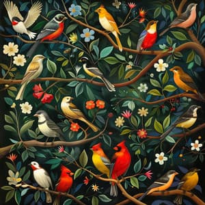 Alas Resonantes: Pájaros Binaurales En Concierto - 78 72 Hz - Reiki para animales