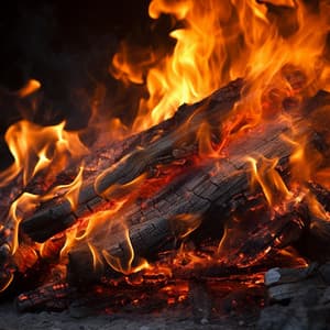 Llamas De Fuego Tranquilas: Melodías Meditativas - Verde 5