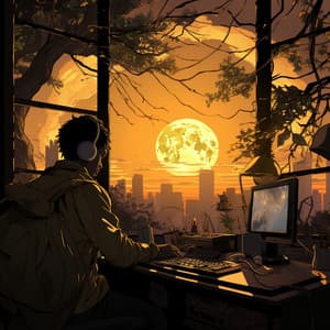 Resonancia Productiva: Ondas Theta, Lluvia Y Trabajo - Música de Trabajo Clasico