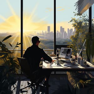 Olas De Productividad Coral: Opereta Oceánica En El Día Laboral - Etiqueta de la naturaleza