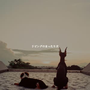 リビングのまったり犬 - Soft Dinner Music