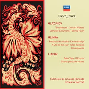 Glazunov: The Seasons; Concert Waltzes; Schumann: Carnaval - Orchestre de la Suisse Romande