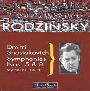 Rodzinsky conducts Shostakovitch live - New York Philharmonic