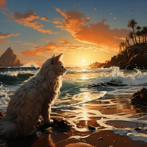 Gatos Junto A La Costa: Melodías Oceánicas Y Magia Felina - Sonidos de la selva amazónica