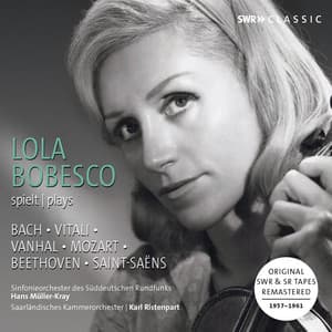 Bach, Mozart, Beethoven & Others: Violin Concertos - Lola Bobesco
