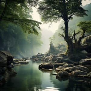 River Zen: Soothing Sounds for Deep Meditation - Noisy Bowls for Meditation