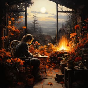 Fuego Meditativo: Resonancia De La Llama Tranquila - Naturaleza del norte