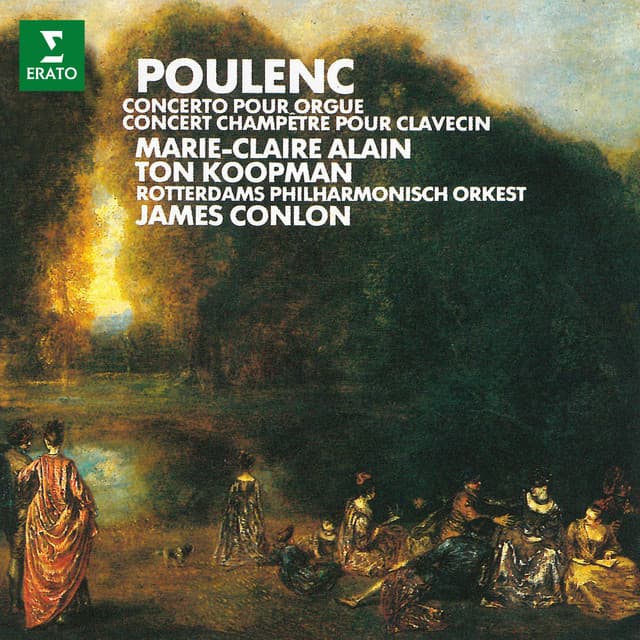Poulenc: Concerto pour orgue & Concert champêtre - Francis Poulenc