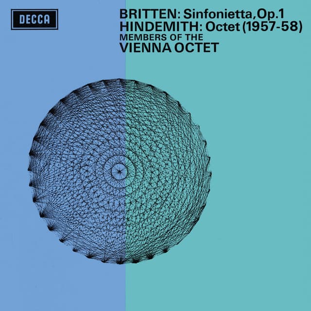 Britten: Sinfonietta, Op. 1; Hindemith: Octet - Wiener Oktett