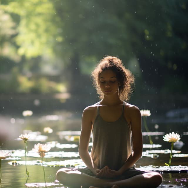 Decreasing Stress Through Yoga: Mindful Breathing, Loving-Kindness Meditation - Relaxing Flute Music Zone