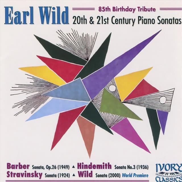 20th & 21st Century Piano Sonatas - Earl Wild
