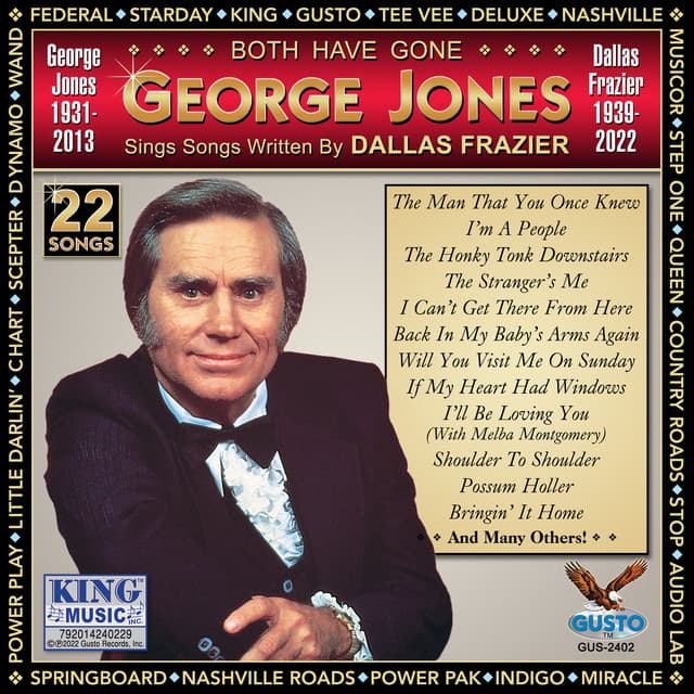Both Have Gone: George Jones Sings Songs Written By Dallas Frazier - George Jones