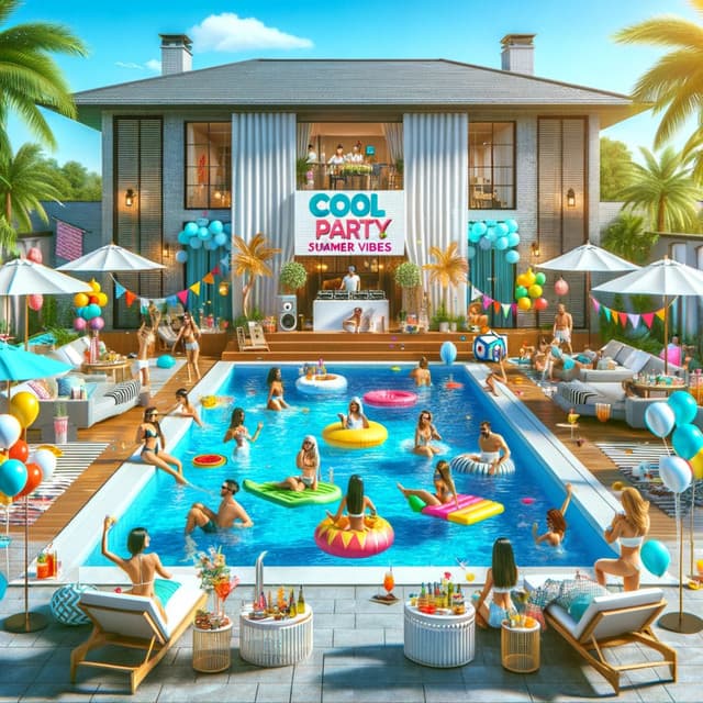 Cool Pool Party: Summer Vibes - Summer Pool Party Chillout Music