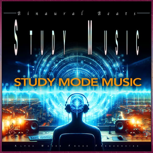 Binaural Beats Study Music: Alpha Waves Focus Frequencies - Binaural Beats Study Music