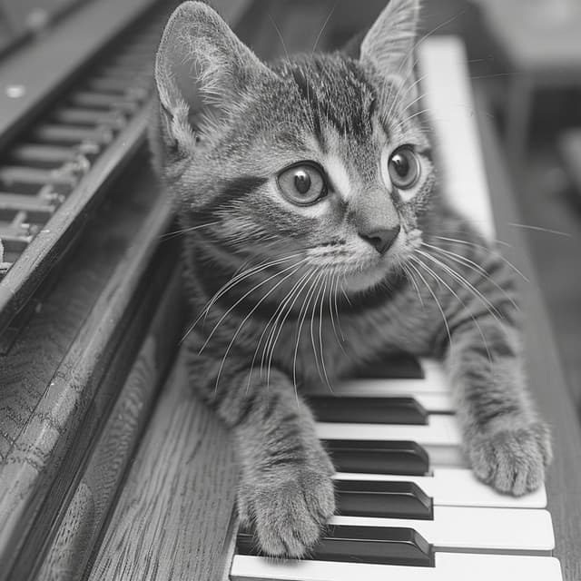 La Armonía Del Gato Del Piano: Melodías Relajantes Para Mascotas - Tortuga de piano soñolienta