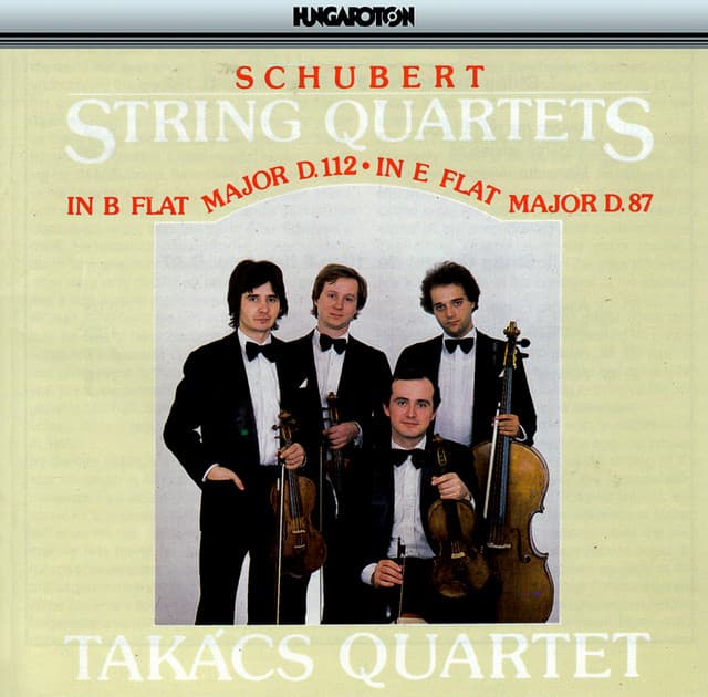 Schubert: String Quartets Nos. 8 and 10 - Franz Schubert