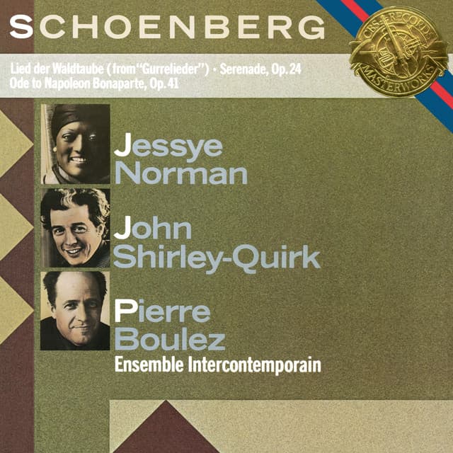 Schoenberg: Serenade, Op. 24, Lied der Waldtaube & Ode to Napoleon Buonaparte, Op. 41 - Arnold Schoenberg