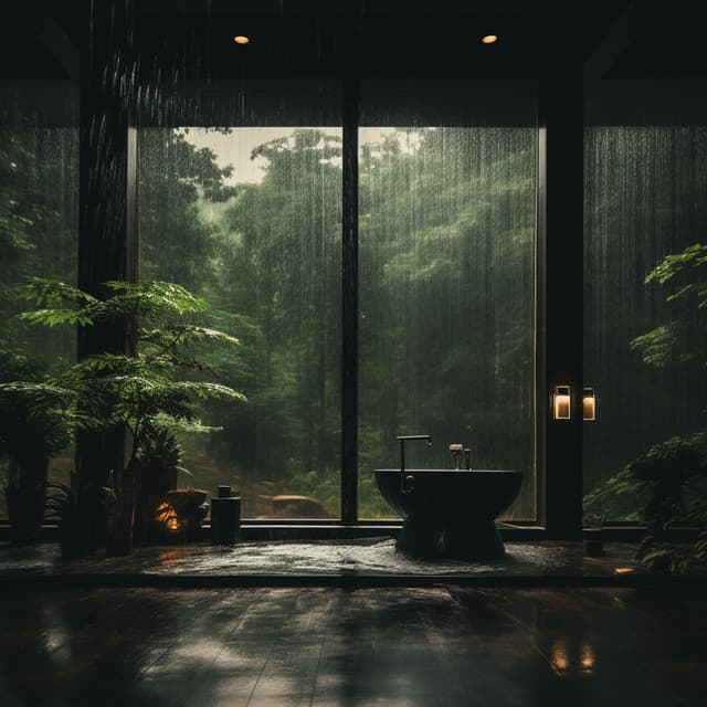 Binaural Streams: Rain Spa Harmonies - Calma Music
