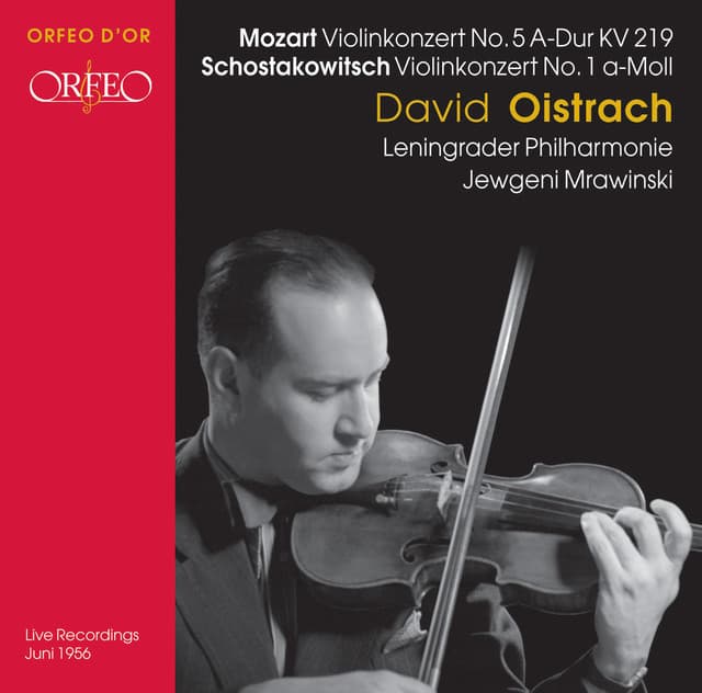 Mozart & Shostakovich: Violin Concertos - David Oistrakh