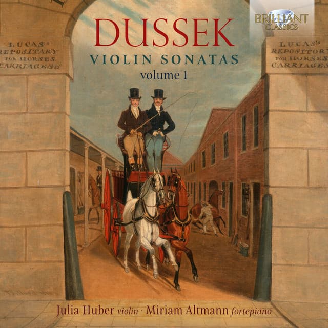 Dussek: Violin Sonatas, Vol. 1 - Jan Ladislav Dussek