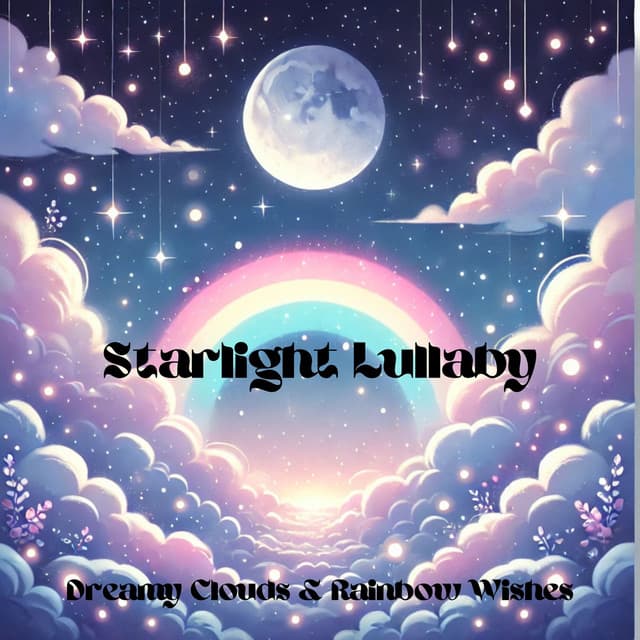 Starlight Lullaby: Dreamy Clouds & Rainbow Wishes - Baby Lullaby!