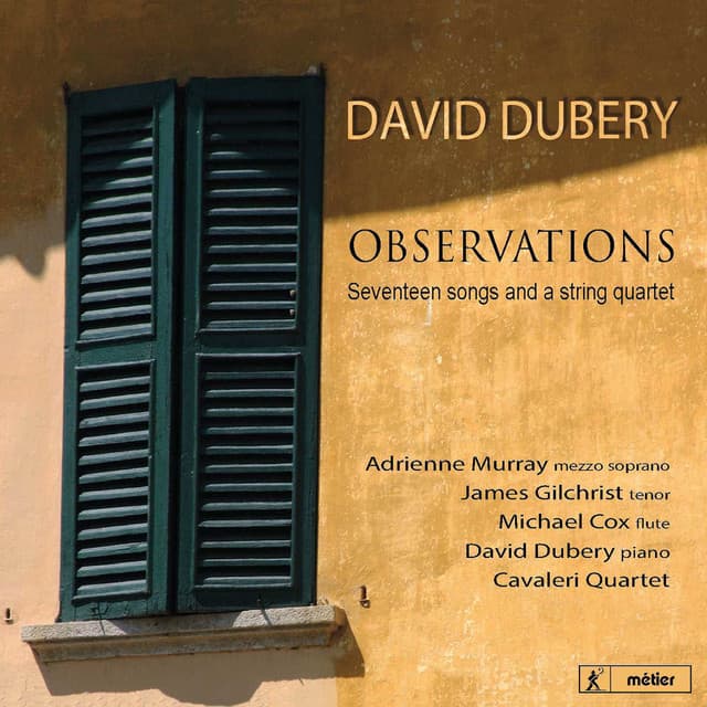 Observations - David Dubery