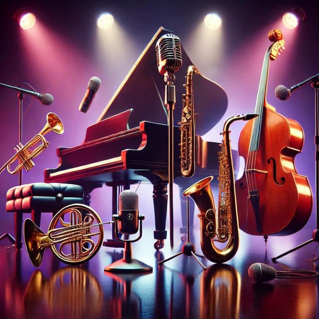 Midnight Reflections: Jazz for the Night's Silent Watch - Jazzy Coffe