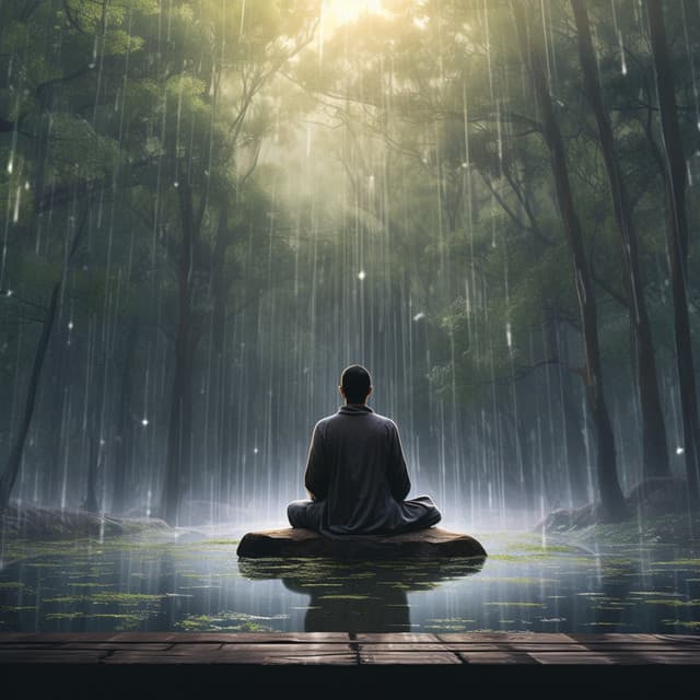 Sinfonía Del Ritmo De La Naturaleza: Un Tapiz Binaural De La Música De La Lluvia - Grabaciones de ritmos binaurales