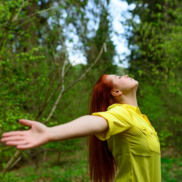 Ethereal Bliss: Binaural Nature's Serene Relaxation Journey - Solfeo Frecuencias 528Hz