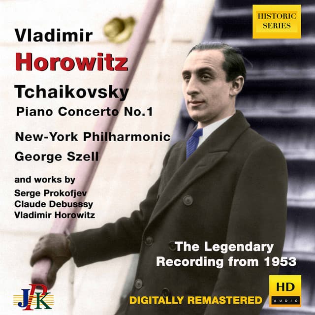 Vladimir Horowitz plays Tchaikovsky Piano Concerto No.1; works by Prokofieff, Debussy & Horowitz - Vladimir Horowitz