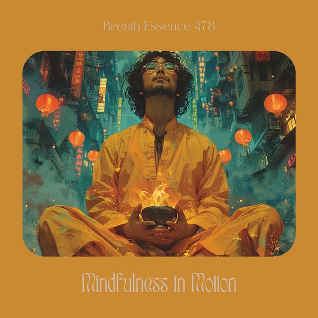 Mindfulness in Motion: 4-7-8 Breathing and Tibetan Bowl Sounds - Breath Essence 478