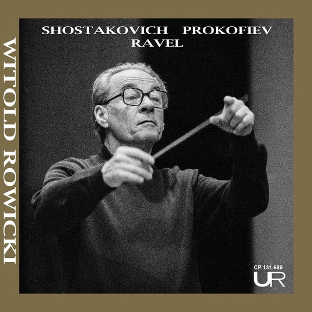 ROWICKI conducts THE XX CENTURY - Witold Rowiki