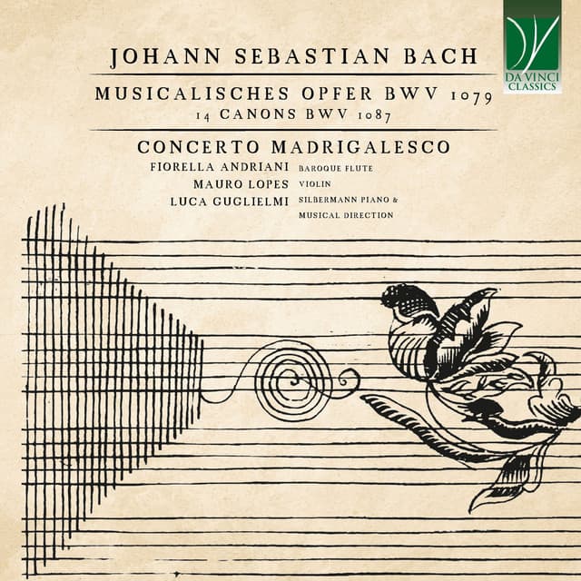 Johann sebastian Bach: musicalisches Opfer BWV 1079, 14 canons BWV 1087 - Johann Sebastian Bach