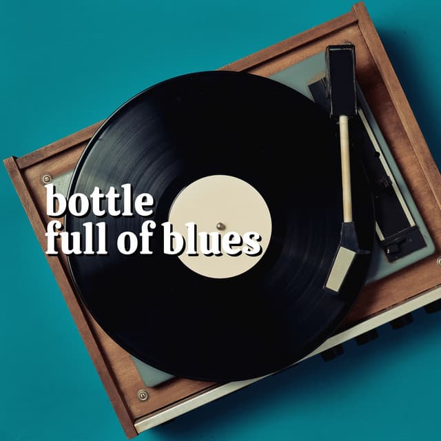 Bottle Full of Blues - Vintage Cafe