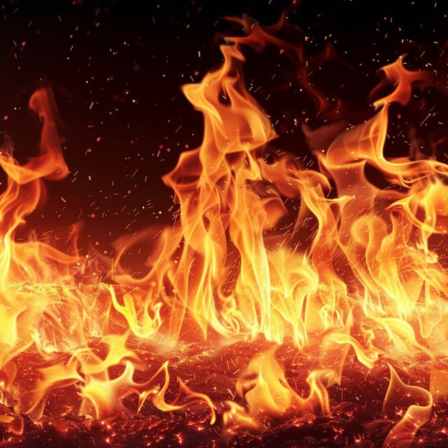 Soothing Fire Chill: Tranquil Sleep Vibes - Wave Sounds For Sleep