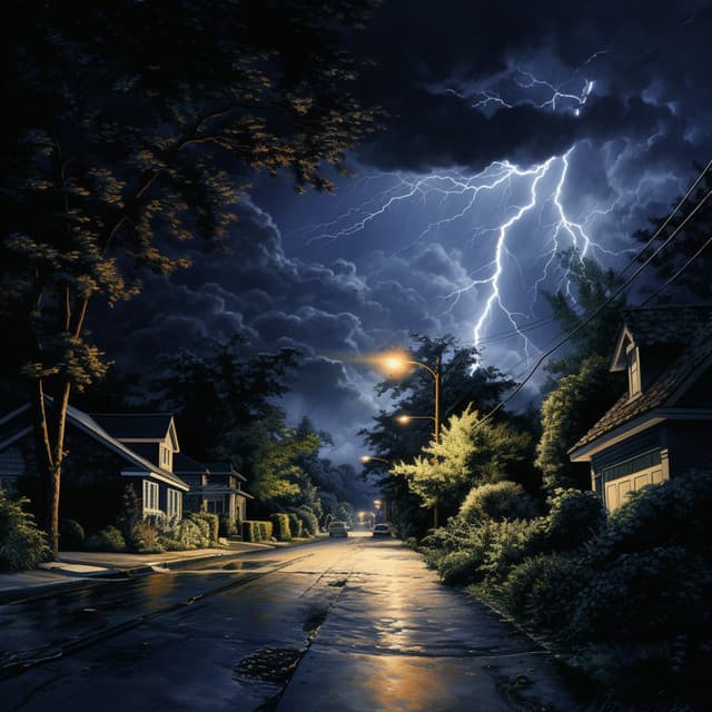 Sleep in Thunder's Embrace: Calming Echoes - Dreamtime Music