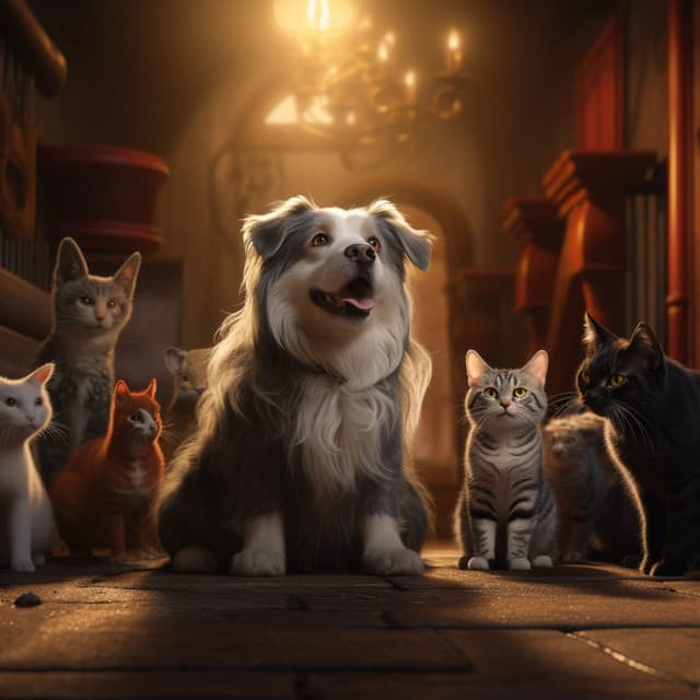 Piano's Gentle Embrace: Calming Music for Pets - Pets Relax