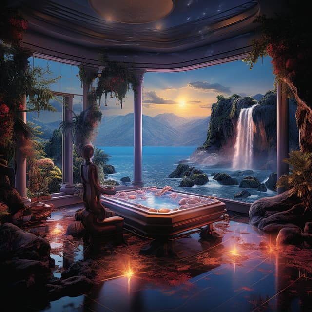 Soothing Streams: Spa Massage Music by the Waterfall - Nature Sounds Library