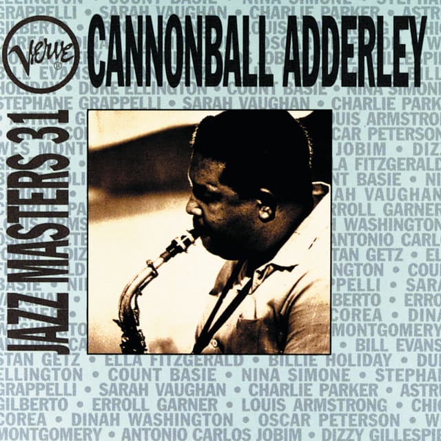 Jazz Masters 31 - Cannonball Adderley